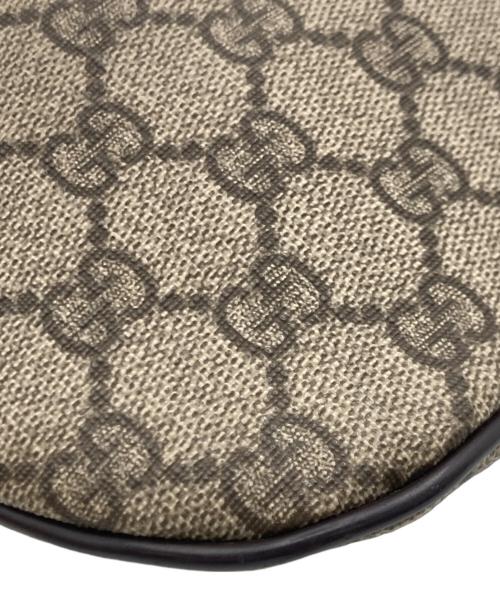 GUCCI（グッチ）GUCCI (グッチ) GUCCI GGスプリーム ボディバッグ ブラウンの古着・服飾アイテム