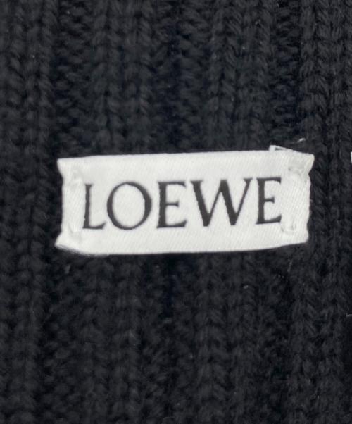 LOEWE（ロエベ）LOEWE (ロエベ) LOEWE（ロエベ）ビーニー ブラック サイズ:無しの古着・服飾アイテム