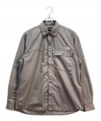 THE NORTH FACEザ ノース フェイス）の古着「L/S Nuptse Shirt」｜グレー