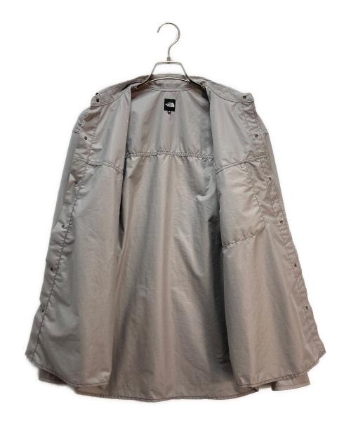THE NORTH FACE（ザ ノース フェイス）THE NORTH FACE (ザ ノース フェイス) L/S Nuptse Shirt グレー サイズ:Mの古着・服飾アイテム