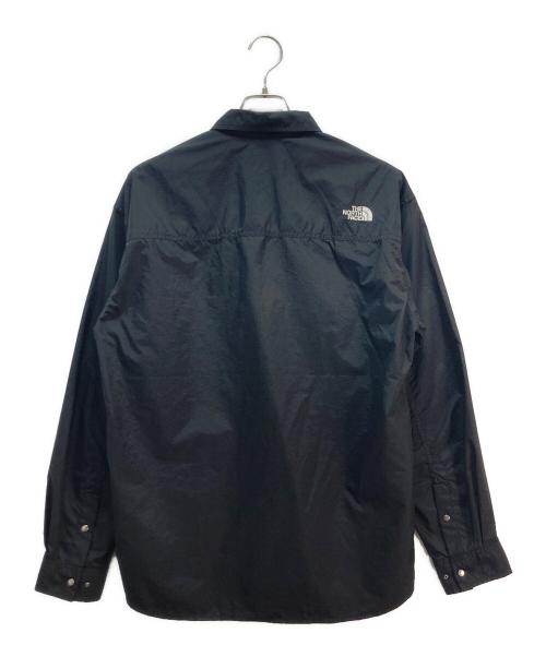 THE NORTH FACE（ザ ノース フェイス）THE NORTH FACE (ザ ノース フェイス) L/S Nuptse Shirt ブラック サイズ:Mの古着・服飾アイテム