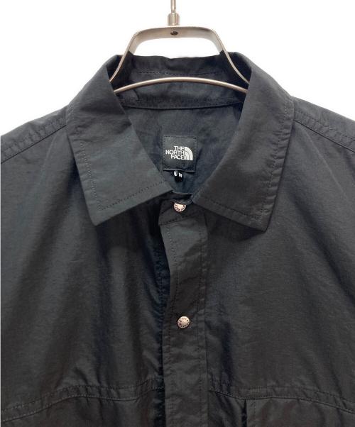 THE NORTH FACE（ザ ノース フェイス）THE NORTH FACE (ザ ノース フェイス) L/S Nuptse Shirt ブラック サイズ:Mの古着・服飾アイテム