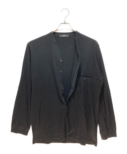 Essay（エッセイ）Essay (エッセイ) 薄手カーディガン ブラック サイズ:Mの古着・服飾アイテム