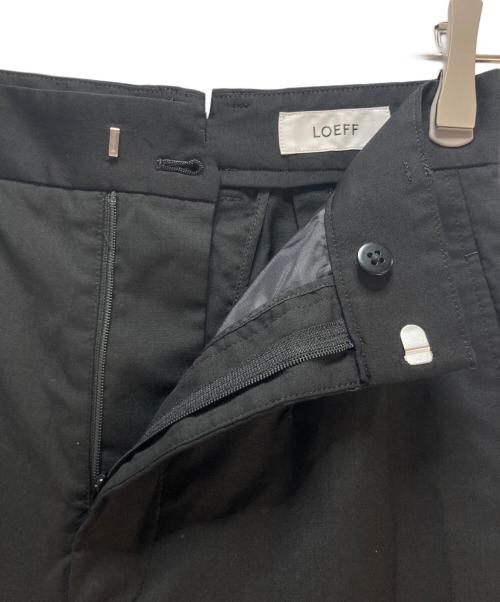 LOEFF（ロエフ）LOEFF (ロエフ) LOEFF（ロエフ）パンツ ブラック サイズ:SSの古着・服飾アイテム