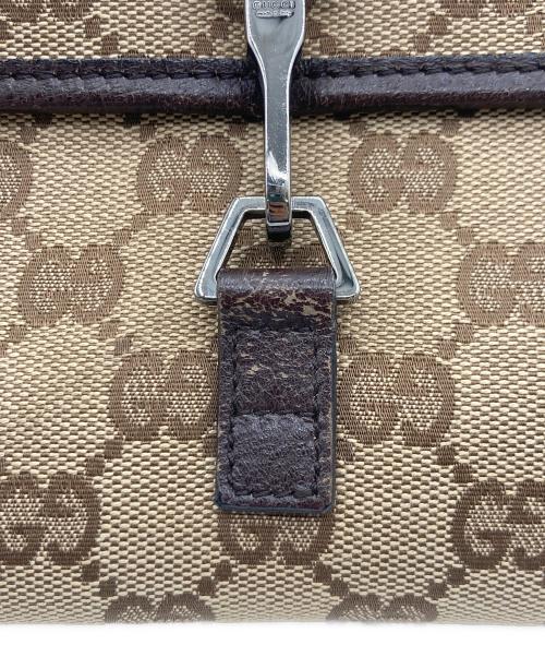GUCCI（グッチ）GUCCI (グッチ) GUCCI GG ウエストバッグ ブラウンの古着・服飾アイテム
