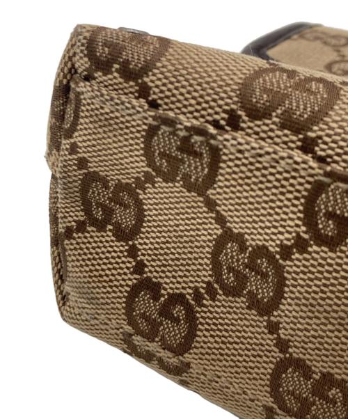 GUCCI（グッチ）GUCCI (グッチ) GUCCI GG ウエストバッグ ブラウンの古着・服飾アイテム