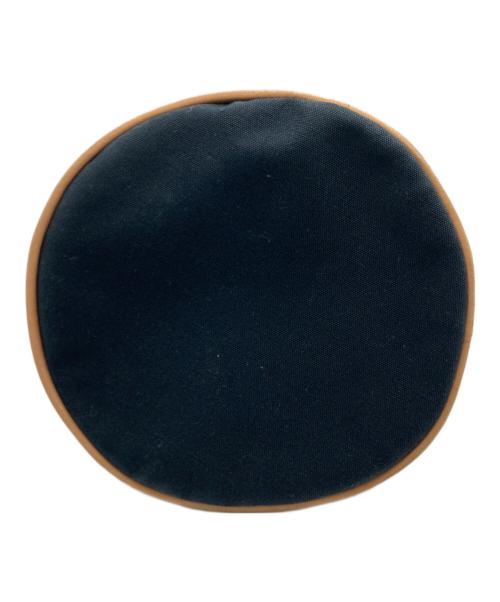 HERMES（エルメス）HERMES (エルメス) ポロションミミルPM ワンショルダー 巾着 ブラック×ブラウンの古着・服飾アイテム