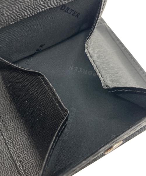 PORTER（ポーター）PORTER (ポーター) PORTER/CURRENT  WALLET ブラックの古着・服飾アイテム