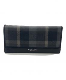 BLACK LABEL CRESTBRIDGE（ブラックレーベル クレストブリッジ）の古着「長財布」｜ブラック