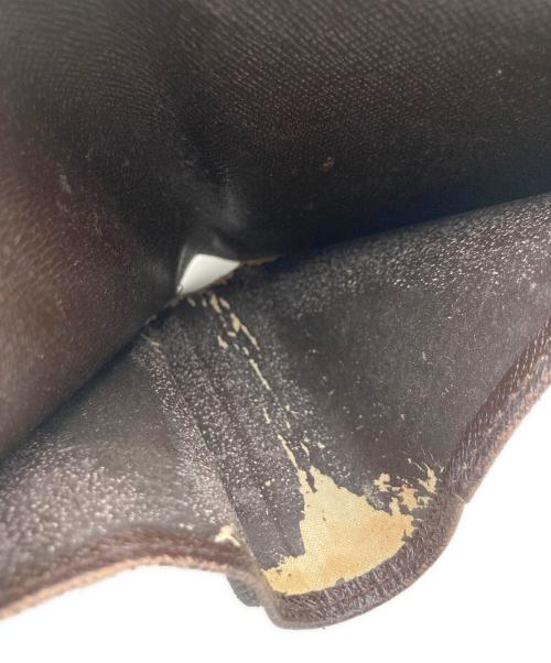 LOUIS VUITTON（ルイ ヴィトン）LOUIS VUITTON (ルイ ヴィトン) LOUIS VUITTON コンパクト・ジップ ダミエ ブラウン サイズ:　の古着・服飾アイテム