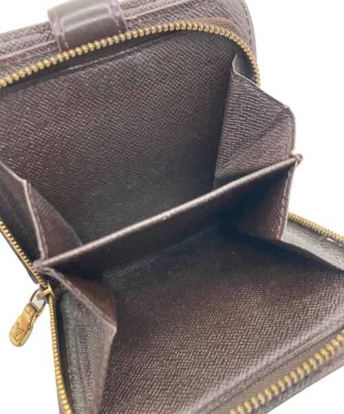 LOUIS VUITTON（ルイ ヴィトン）LOUIS VUITTON (ルイ ヴィトン) LOUIS VUITTON コンパクト・ジップ ダミエ ブラウン サイズ:　の古着・服飾アイテム