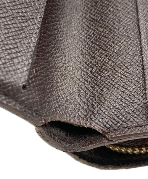 LOUIS VUITTON（ルイ ヴィトン）LOUIS VUITTON (ルイ ヴィトン) LOUIS VUITTON コンパクト・ジップ ダミエ ブラウン サイズ:　の古着・服飾アイテム