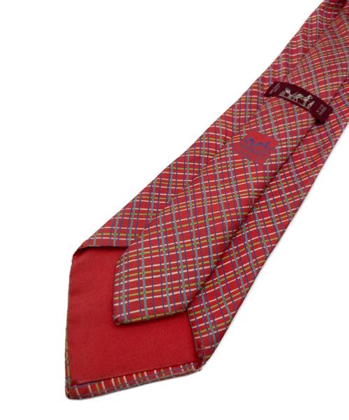 HERMES（エルメス）HERMES (エルメス) ネクタイ レッド サイズ:表記無しの古着・服飾アイテム
