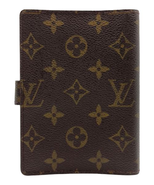LOUIS VUITTON（ルイ ヴィトン）LOUIS VUITTON (ルイ ヴィトン) 手帳カバー ブラウンの古着・服飾アイテム