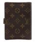 LOUIS VUITTON (ルイ ヴィトン) 手帳カバー ブラウン：6000円
