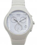 RADOラドー）の古着「ダイヤスター クロノグラフ」｜ホワイト