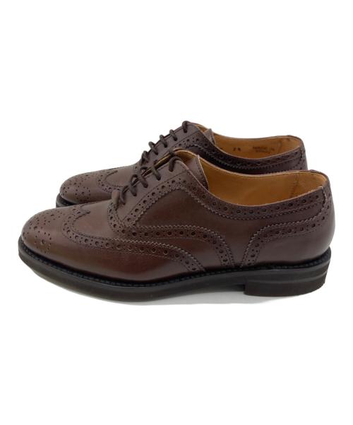 berwick（バーウィック）berwick (バーウィック) ウィングチップシューズ ブラウン サイズ:2 1/2の古着・服飾アイテム