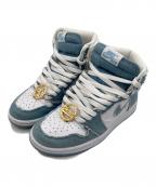 NIKEナイキ）の古着「WMNS AIR JORDAN 1 RETRO HIGH OG」｜スカイブルー×ホワイト