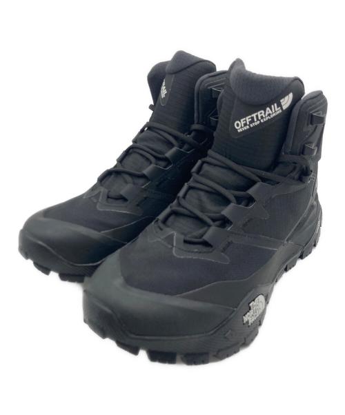 THE NORTH FACE（ザ ノース フェイス）THE NORTH FACE (ザ ノース フェイス) オフトレイル ハイク ミッド ゴアテックス トレッキングシューズ ブラック サイズ:US 8の古着・服飾アイテム
