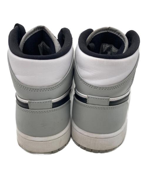 NIKE（ナイキ）NIKE (ナイキ) エアジョーダン1 ミッド ブラック×ホワイト サイズ:27の古着・服飾アイテム