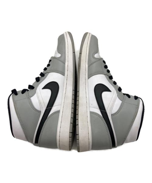NIKE（ナイキ）NIKE (ナイキ) エアジョーダン1 ミッド ブラック×ホワイト サイズ:27の古着・服飾アイテム