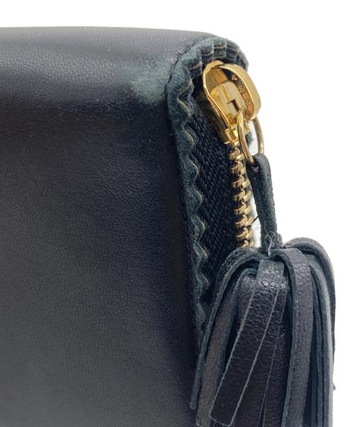 LOEWE（ロエベ）LOEWE (ロエベ) LOEWE アナグラム ロングウォレット ブラックの古着・服飾アイテム