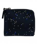 COMME des GARCONSコムデギャルソン）の古着「COMME des GARCONS ブライトスター L字ジッパーコインケース」｜ブラック