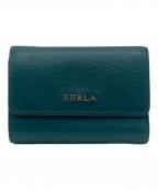 FURLAフルラ）の古着「FURLA COMPACT WALLET」｜グリーン