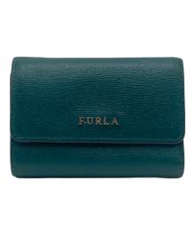 FURLA（フルラ）の古着「FURLA COMPACT WALLET」｜グリーン