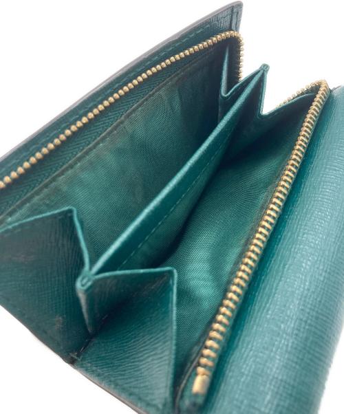 FURLA（フルラ）FURLA (フルラ) FURLA COMPACT WALLET グリーンの古着・服飾アイテム
