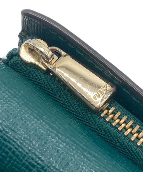 FURLA（フルラ）FURLA (フルラ) FURLA COMPACT WALLET グリーンの古着・服飾アイテム