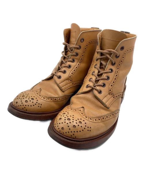 Tricker's（トリッカーズ）Tricker's (トリッカーズ) Tricker's（トリッカーズ）カントリーブーツ ブラウン サイズ:6.4の古着・服飾アイテム