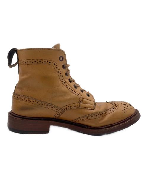 Tricker's（トリッカーズ）Tricker's (トリッカーズ) Tricker's（トリッカーズ）カントリーブーツ ブラウン サイズ:6.4の古着・服飾アイテム