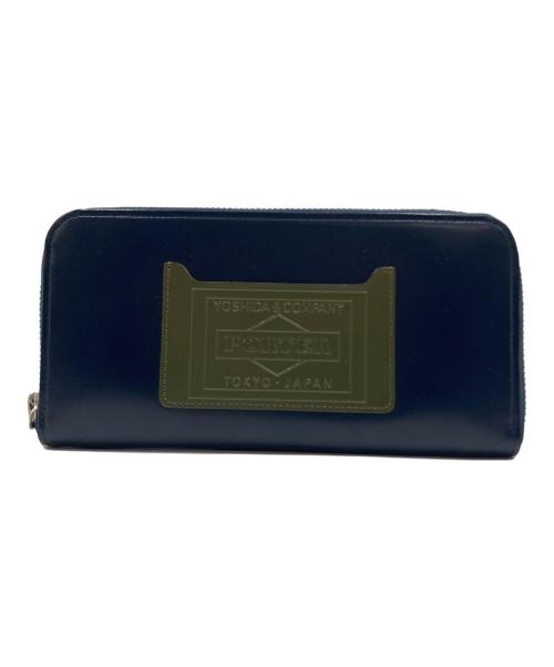 PORTER（ポーター）PORTER (ポーター) PORTER（ポーター）STAR FLAG LONG WALLET ネイビーの古着・服飾アイテム