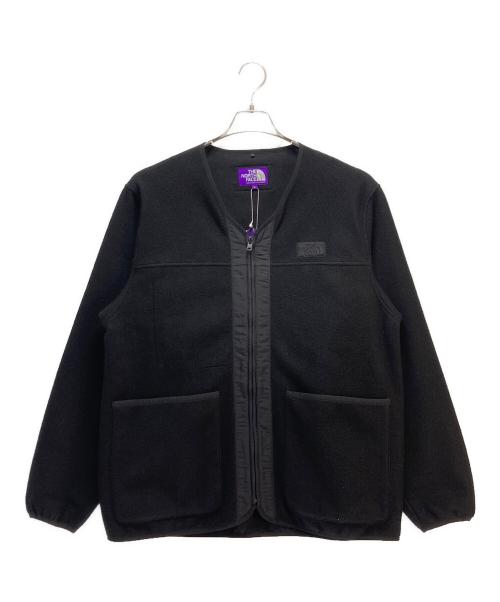 THE NORTHFACE PURPLELABEL（ザ・ノースフェイス パープルレーベル）THE NORTHFACE PURPLELABEL (ザ・ノースフェイス パープルレーベル) PLAS Fleece Field Cardigan ブラック サイズ:Lの古着・服飾アイテム