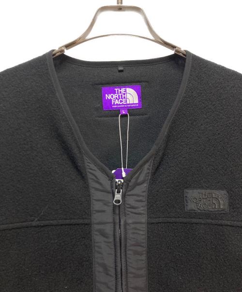 THE NORTHFACE PURPLELABEL（ザ・ノースフェイス パープルレーベル）THE NORTHFACE PURPLELABEL (ザ・ノースフェイス パープルレーベル) PLAS Fleece Field Cardigan ブラック サイズ:Lの古着・服飾アイテム