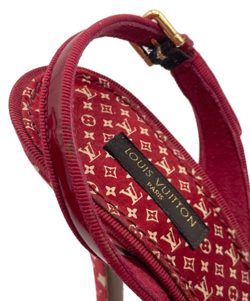 LOUIS VUITTON（ルイ ヴィトン）LOUIS VUITTON (ルイ ヴィトン) LOUIS VUITTON ハイヒールパンプス レッド サイズ:35の古着・服飾アイテム