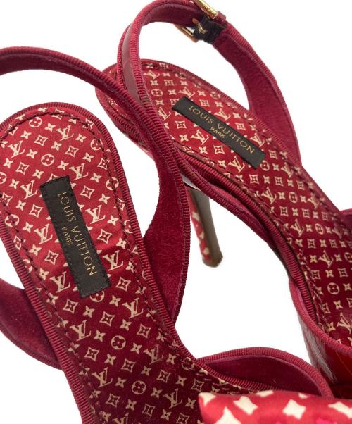 LOUIS VUITTON（ルイ ヴィトン）LOUIS VUITTON (ルイ ヴィトン) LOUIS VUITTON ハイヒールパンプス レッド サイズ:35の古着・服飾アイテム