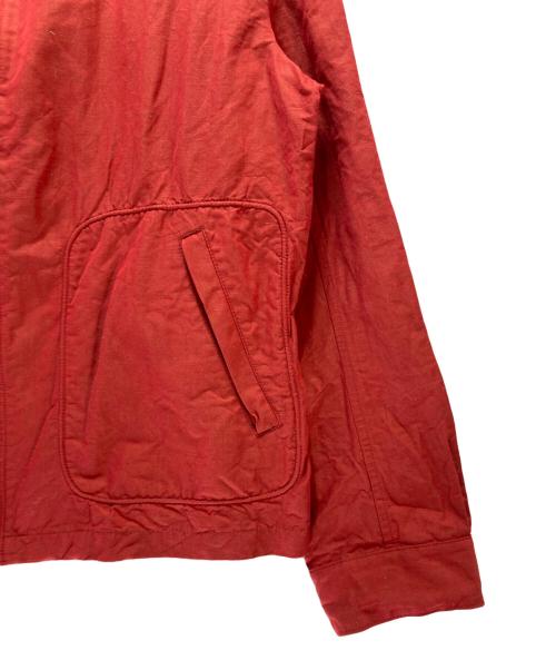 JUNYA WATANABE MAN（ジュンヤワタナベマン）JUNYA WATANABE MAN (ジュンヤワタナベマン) バスキアコットンリネンジャケット レッド サイズ:Lの古着・服飾アイテム