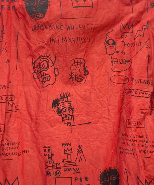 JUNYA WATANABE MAN（ジュンヤワタナベマン）JUNYA WATANABE MAN (ジュンヤワタナベマン) バスキアコットンリネンジャケット レッド サイズ:Lの古着・服飾アイテム