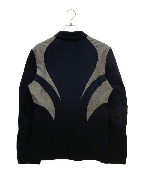 COMME des GARCONS HOMME PLUS（コムデギャルソンオムプリュス）COMME des GARCONS HOMME PLUS (コムデギャルソンオムプリュス) COMME des GARCONS HOMME PLUS（コムデギャルソンオムプリュス）ジャケット ブラック サイズ:Lの古着・服飾アイテム