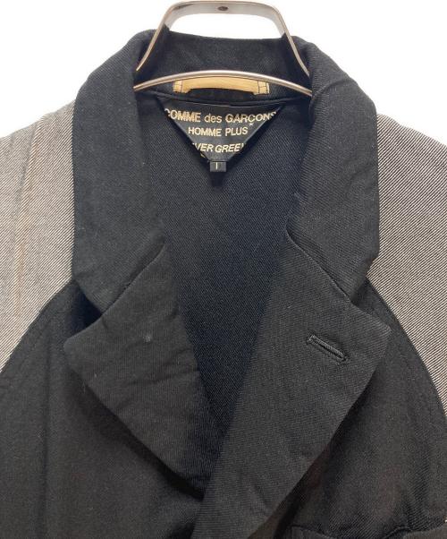 COMME des GARCONS HOMME PLUS（コムデギャルソンオムプリュス）COMME des GARCONS HOMME PLUS (コムデギャルソンオムプリュス) COMME des GARCONS HOMME PLUS（コムデギャルソンオムプリュス）ジャケット ブラック サイズ:Lの古着・服飾アイテム