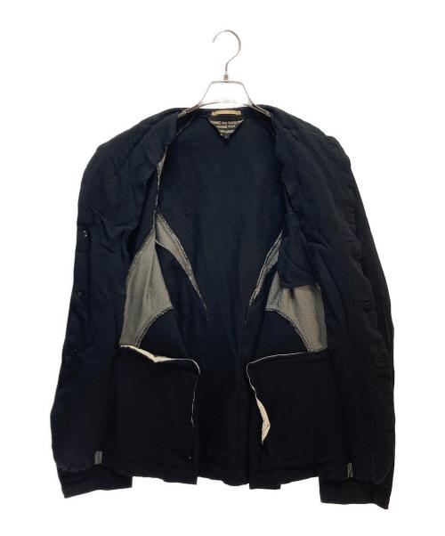 COMME des GARCONS HOMME PLUS（コムデギャルソンオムプリュス）COMME des GARCONS HOMME PLUS (コムデギャルソンオムプリュス) COMME des GARCONS HOMME PLUS（コムデギャルソンオムプリュス）ジャケット ブラック サイズ:Lの古着・服飾アイテム