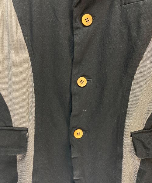 COMME des GARCONS HOMME PLUS（コムデギャルソンオムプリュス）COMME des GARCONS HOMME PLUS (コムデギャルソンオムプリュス) COMME des GARCONS HOMME PLUS（コムデギャルソンオムプリュス）ジャケット ブラック サイズ:Lの古着・服飾アイテム