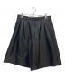 COMME des GARCONS HOMME PLUS（コムデギャルソンオムプリュス）の古着「COMME des GARCONS HOMME PLUS（コムデギャルソンオムプリュス）ワイド ショーツ ハーフパンツ」｜ブラック