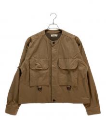 UNFIL（アンフィル）の古着「gyptian cotton-twill fishing」｜ブラウン