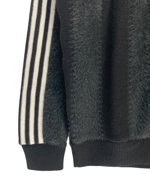 adidas（アディダス）adidas (アディダス) adidas プレミアム ニット ジャージ ブラック サイズ:Lの古着・服飾アイテム