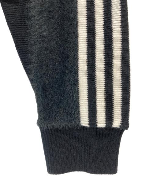 adidas（アディダス）adidas (アディダス) adidas プレミアム ニット ジャージ ブラック サイズ:Lの古着・服飾アイテム