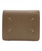 Maison Margielaメゾンマルジェラ）の古着「Maison Margiela （メゾンマルジェラ）2つ折り財布」｜ベージュ