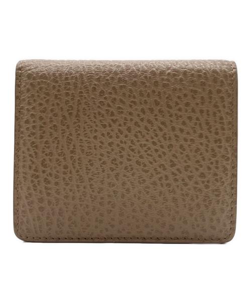 Maison Margiela（メゾンマルジェラ）Maison Margiela (メゾンマルジェラ) Maison Margiela （メゾンマルジェラ）2つ折り財布 ベージュの古着・服飾アイテム